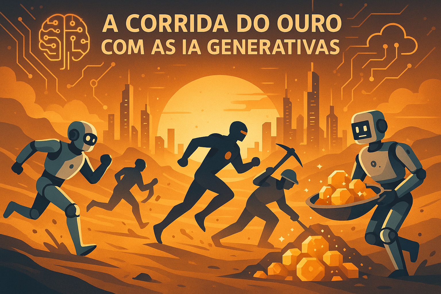 A Corrida do Ouro com as IA Generativas